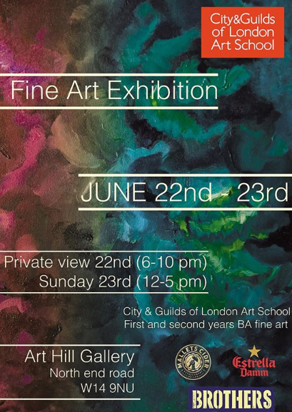 First and Second Year BA Fine Art Students Exhibit Work | City & Guilds ...